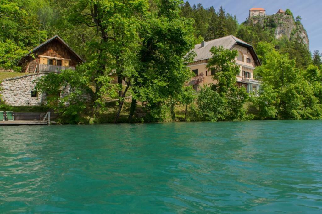 Private Beach House On Lake Bled Exterior foto