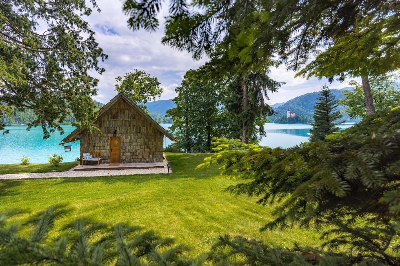 Private Beach House On Lake Bled Exterior foto