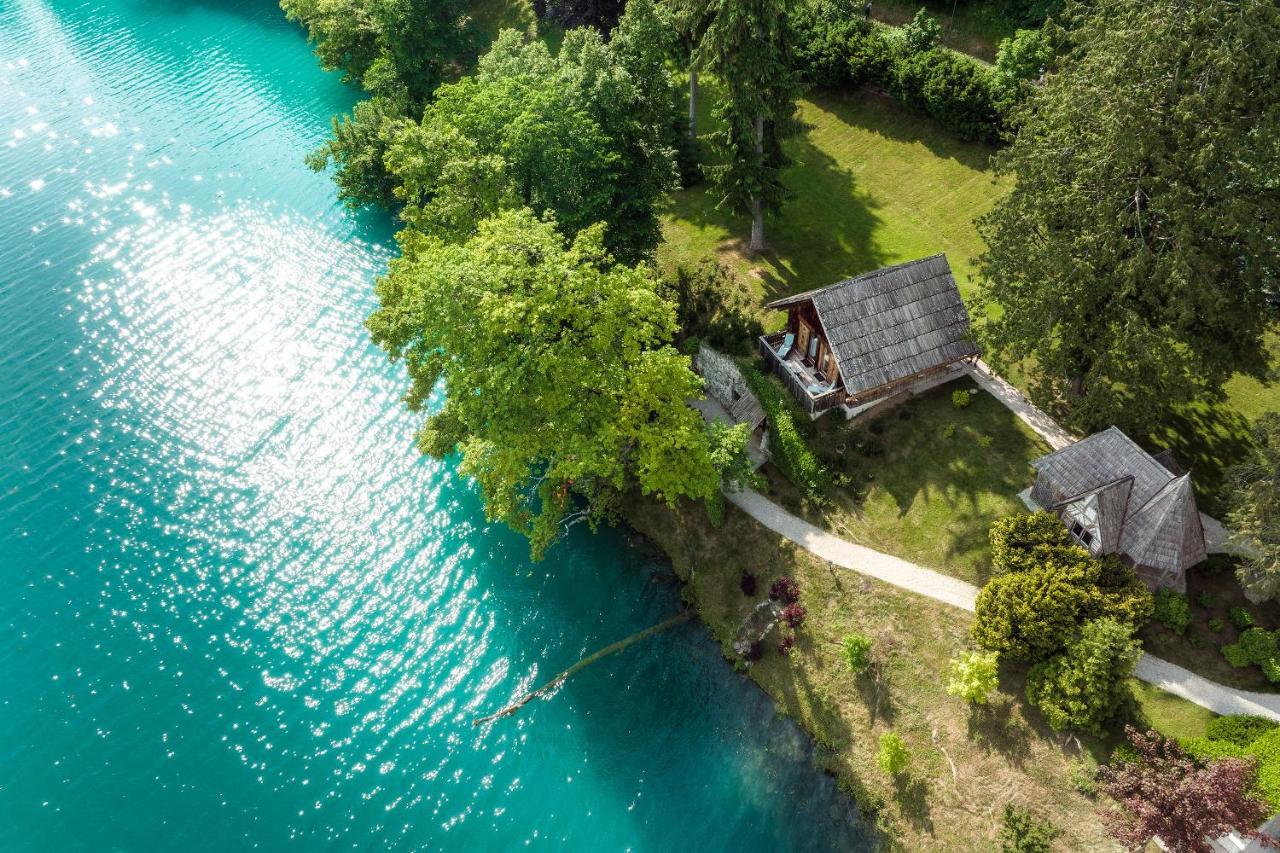 Private Beach House On Lake Bled Exterior foto